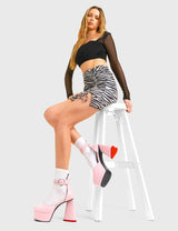 Lamoda Sole Mate Platform Heels, view 2