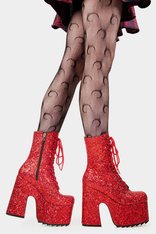 Lamoda Spotlight Chunky Platform Ankle Boots