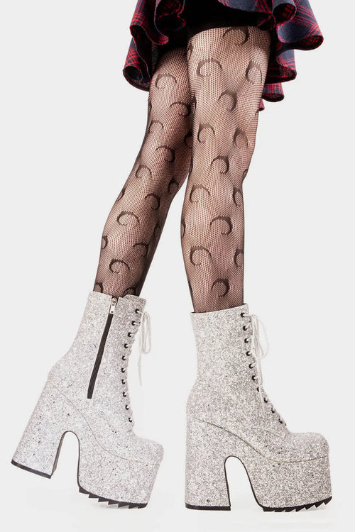 Lamoda Spotlight Chunky Platform Ankle Boots
