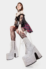 Lamoda Spotlight Chunky Platform Ankle Boots, view 3