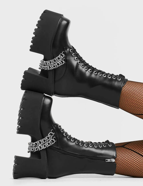 Lamoda Step On It CHunky Platform Boots