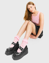 Lamoda Survivor Chunky Platform Creeper Shoes, view 2