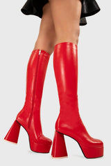 Lamoda Sweet Talker Platform Knee High Boots, view 3