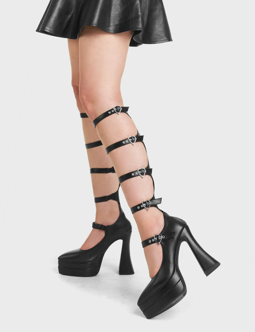 Lamoda Sweet Talking Woman Platform Knee High Boots