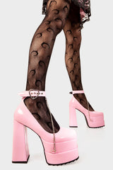 Lamoda Sweetheart Platform Heels, view 2
