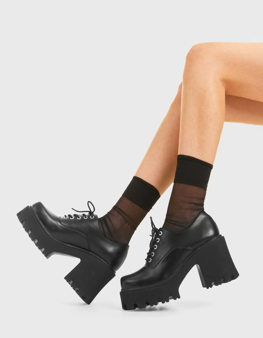 Lamoda Temptation Chunky Platfrom Shoes