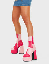 Lamoda These Girls Chunky Platform Ankle Boots, view 2