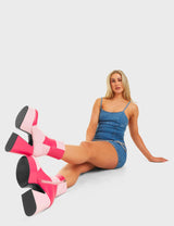 Lamoda These Girls Chunky Platform Ankle Boots, view 3