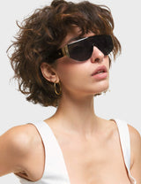 Lamoda Throw Shade Visor Sunglasses, view 4