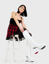 Lamoda Too Cute Platform Knee High Boots, view 2