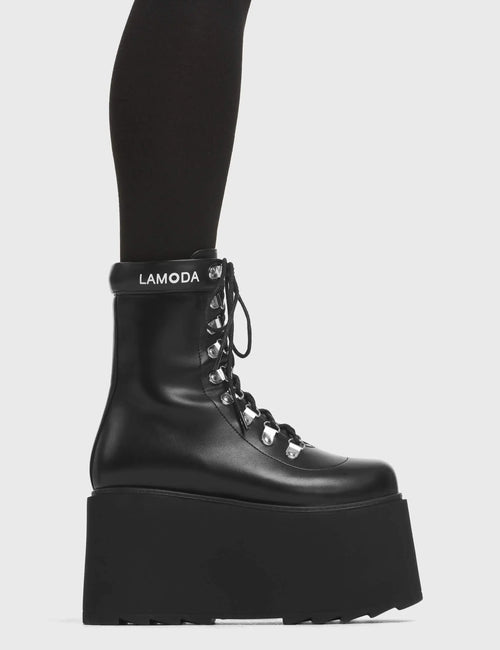 Lamoda La Nuit Chunky Platform Ankle Boots