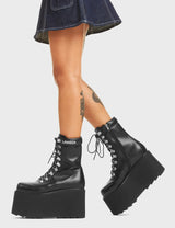 Lamoda La Nuit Chunky Platform Ankle Boots, view 4
