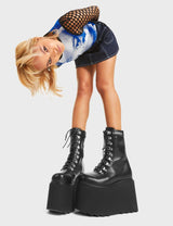 Lamoda La Nuit Chunky Platform Ankle Boots, view 5