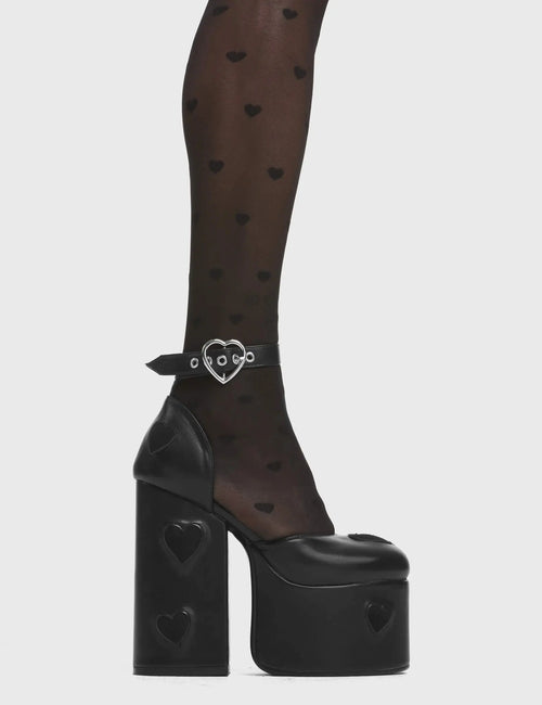 Lamoda Translate Love Platform Heels