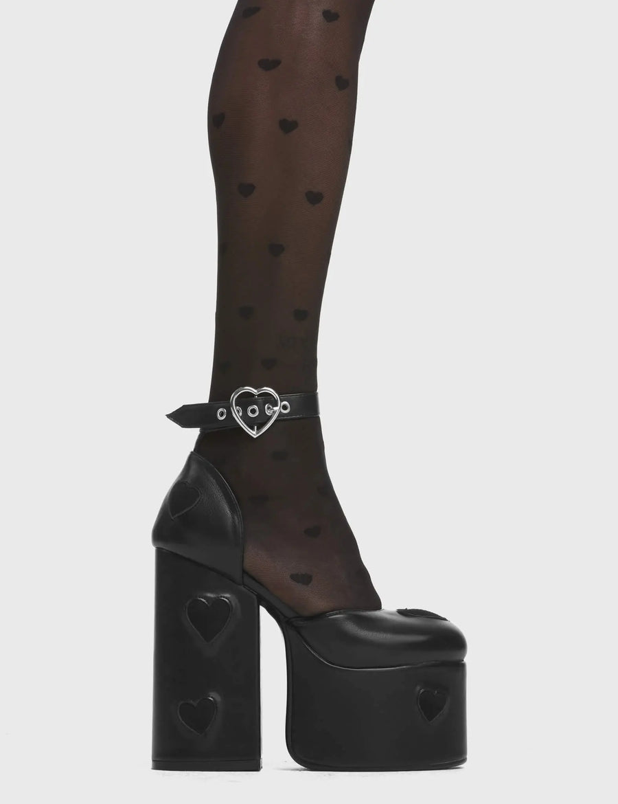 Lamoda Translate Love Platform Heels