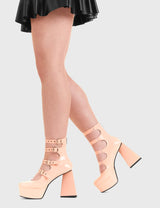 Lamoda True Romance Platform Heels, view 3
