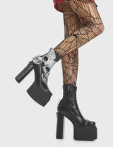 Lamoda Unbowed Platform Creeper Ankle Boots, view 2