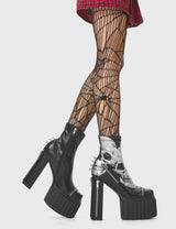 Lamoda Unbowed Platform Creeper Ankle Boots, view 4