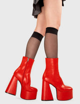 Lamoda Under Cover Platform Ankle Boots, view 3