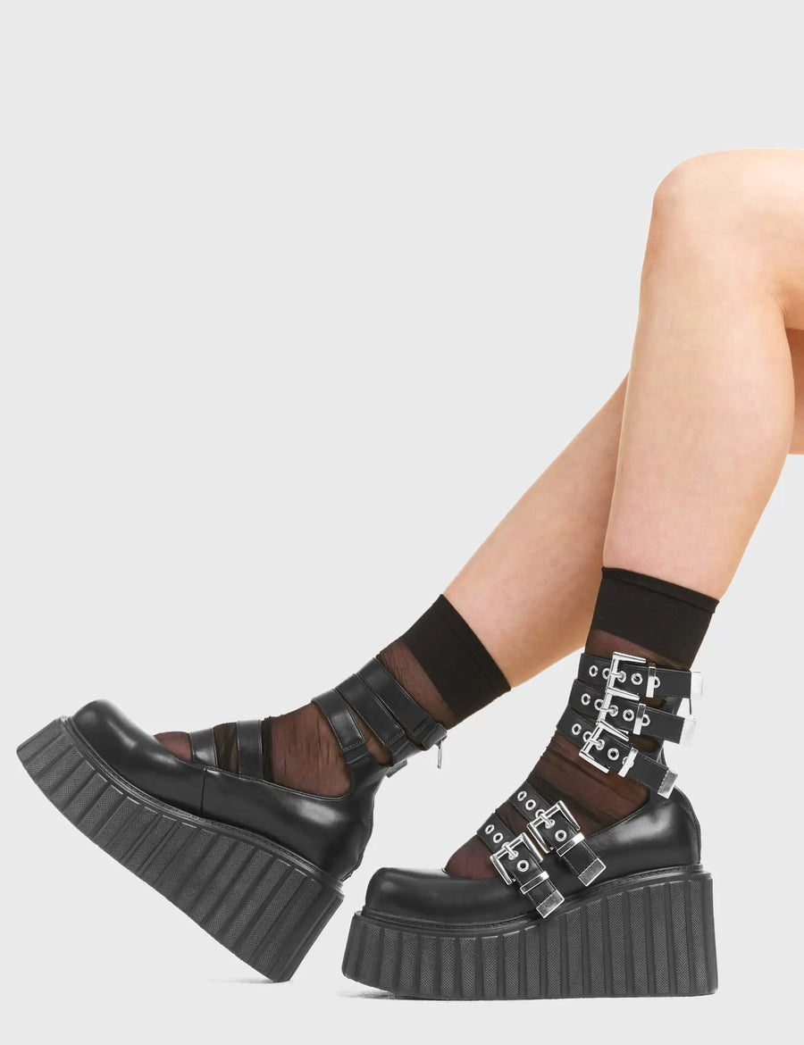 Lamoda Under The Influence Chunky Platform Creeper Boots