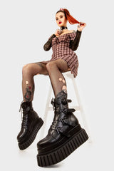 Lamoda Unstable Chunky Ankle Creeper Boots, view 3