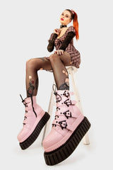 Lamoda Unstable Chunky Ankle Creeper Boots, view 3