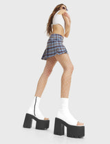 Lamoda Unstoppable Chunky Platform Ankle Boots, view 3