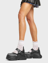 Lamoda Up To My Neck Chunky Platform Sneakers, view 2