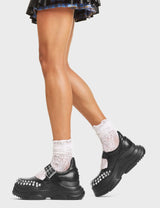 Lamoda Up To My Neck Chunky Platform Sneakers, view 4