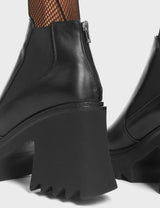 Lamoda Time's Up Chunky Platform Ankle Boots, view 4