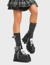 Lamoda Visions Chunky Platform Calf Boots, view 2