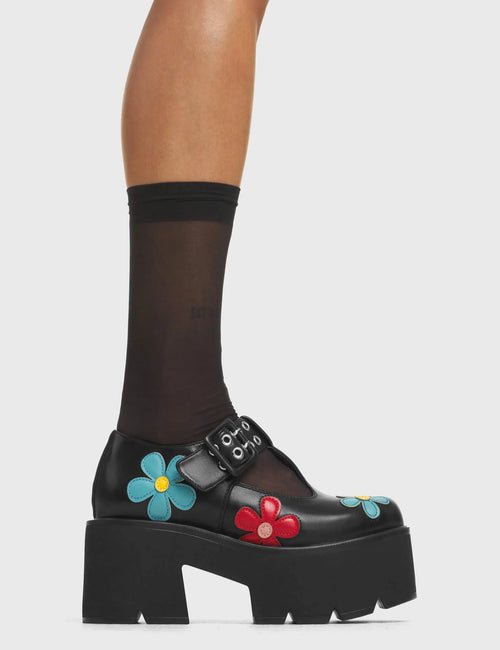 Lamoda Watch Me Chunky Mary Jane Shoes