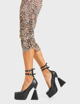 Lamoda What Is Love Platform Heels, view 3