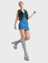 Lamoda Willpower Platform Knee High Boots, view 2