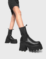 Lamoda Wipe Out Chunky Platform Ankle Boots, view 3