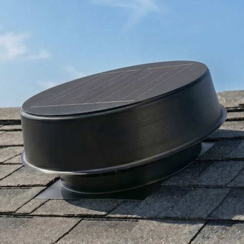 Langy Solar Lighting 12" Low Profile Solar Attic Vent Fan -25W