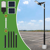 Langy Solar Lighting 1400W solar street light with pole -30,000lumens, view 2