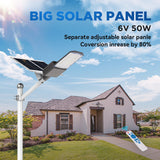 Langy Solar Lighting 1400W solar street light with pole -30,000lumens, view 6