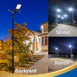 Langy Solar Lighting 1800W solar street light with 20ft /16ft pole, view 2