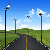 Langy Solar Lighting 1800W solar street light with 20ft /16ft pole, view 3