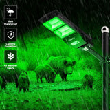 Langy Solar Lighting Solar Green Feeder Light for Hunting -12,000 lumens, view 3