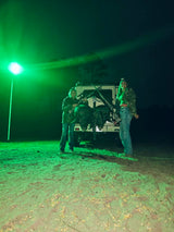 Langy Solar Lighting Solar Green Feeder Light for Hunting -12,000 lumens, view 6