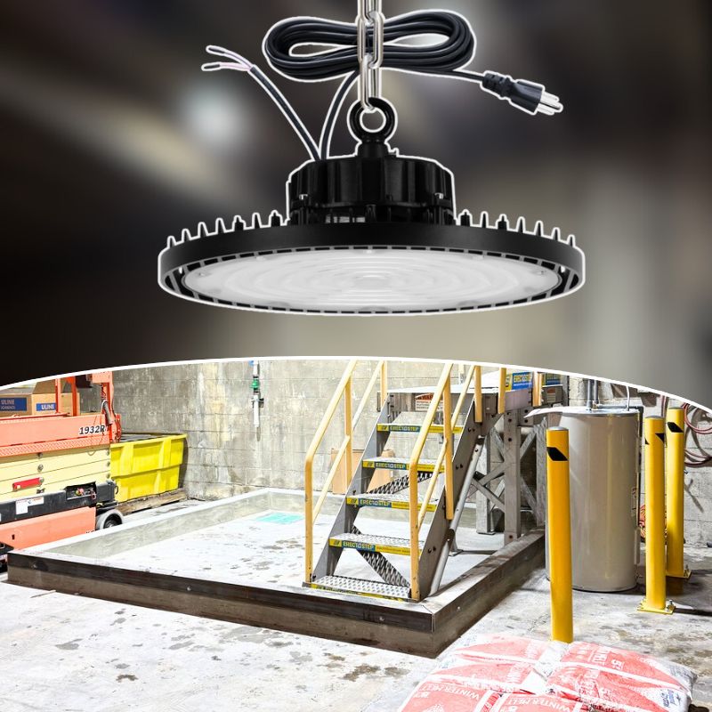 Langy Solar Lighting 200W LED high bay light 30,000 lumens-Dimmable