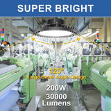 Langy Solar Lighting 200W LED high bay light 30,000 lumens-Dimmable, view 2
