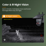 Langy Solar Lighting 2K HD 3MP CamouflageSolar Security Camera wireless 4G / WIFI, view 5