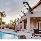 Langy Solar Lighting 4 pack 200W solar street lights 25000 lumens, view 2