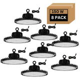 Langy Solar Lighting 8 Pack 150W LED High Bay Light, view 2