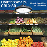 Langy Solar Lighting 8 PACK 150W UFO high bay light - Dimmable, view 6
