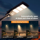 Langy Solar Lighting 90W 120W Solar street LED lights -warm white/ white, view 4