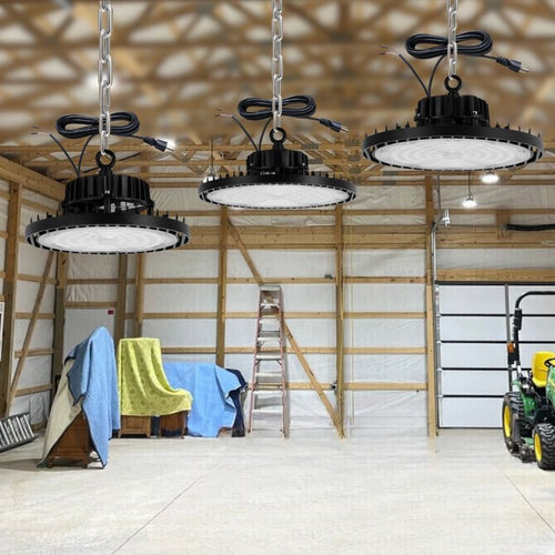 Langy Solar Lighting 100W 150W 200W  UFO High Bay Light-Dimmable